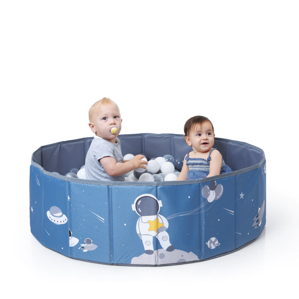 בריכת כדורים פרימיום מתקפלת הכוללת 80 כדורים חלל