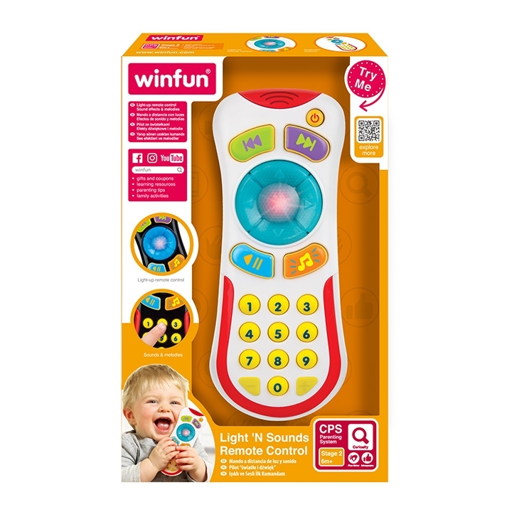 שלט צעצוע לתינוק winfun שחור