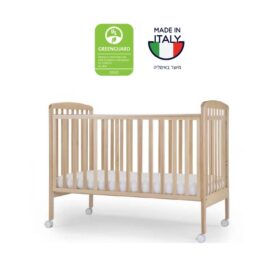 מיטת תינוק סתיו צבע טבעי מבית רהיטי סגל