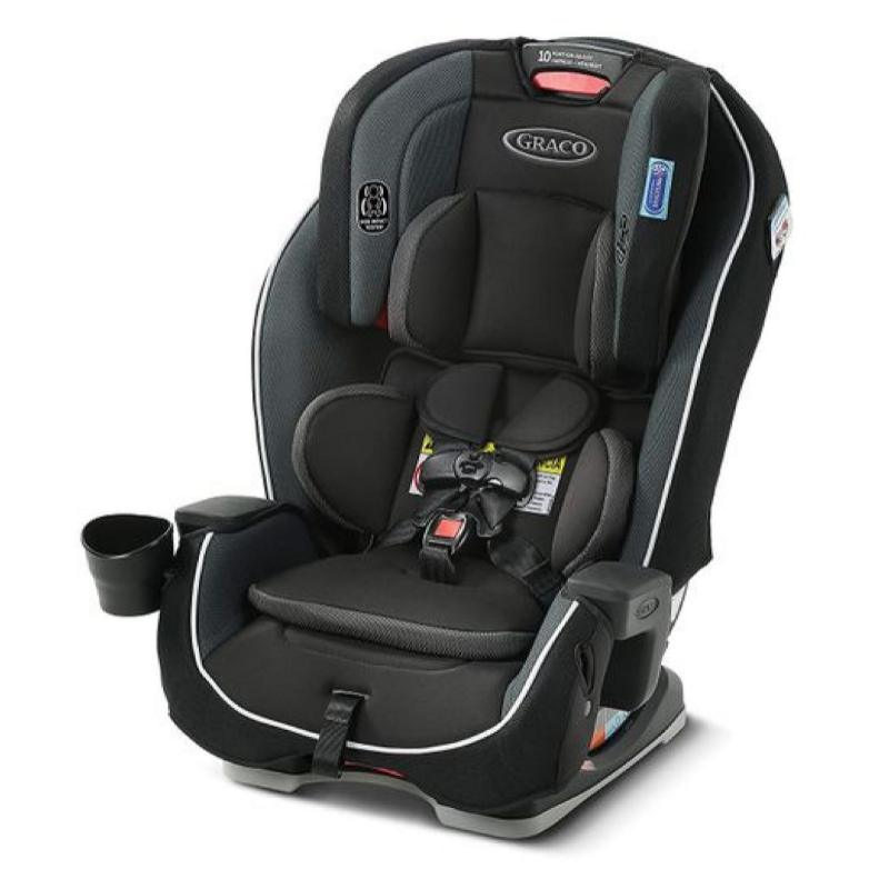כיסא בטיחות משולב בוסטר מילסטון Milestone הכל באחד שחור/אפור Gotham גראקו GRACO