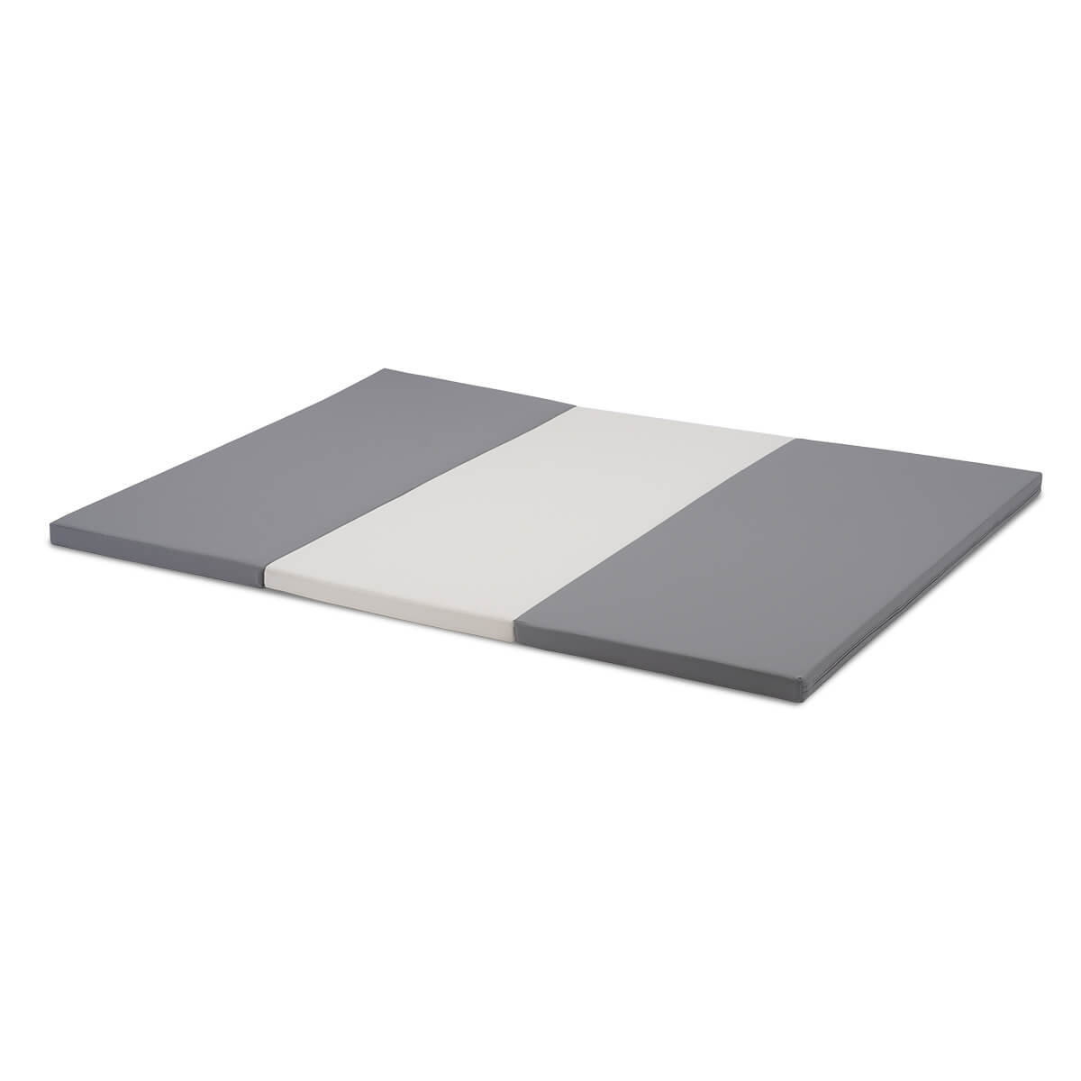 משטח מזרון פעילות מתקפל טוויגי אפור ולבן – ™Twigy Lay & Play