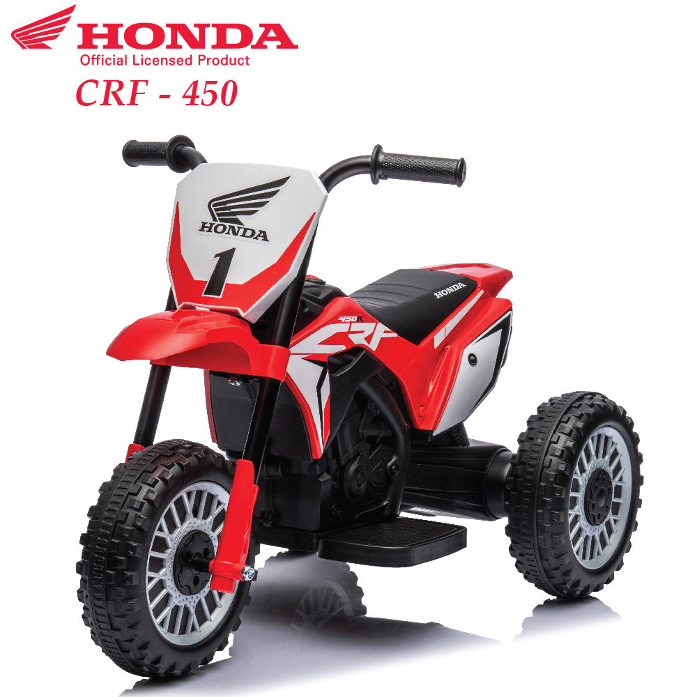 אופנוע הונדה ממונע אדום