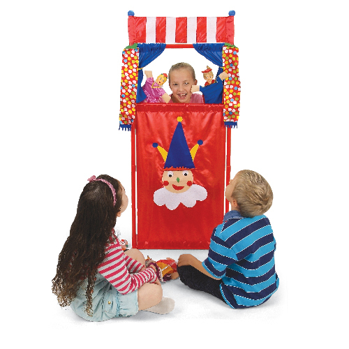 סטנד תאטרון כולל 6 בובות – תמונה 2