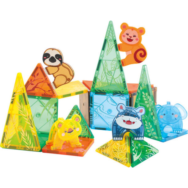 פליימאגר סט מגנטים חיות הערבה 54 חלקים – תמונה 2