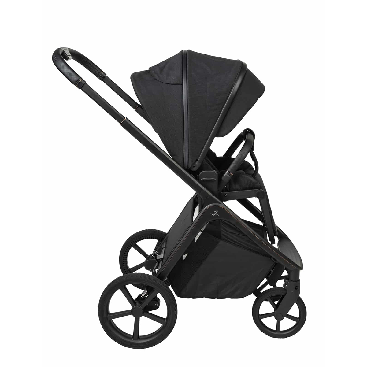 עגלה משולבת ספורט ליין נובו ריפוד שחור | ידית שחורה – Sport Line Novo – תמונה 4