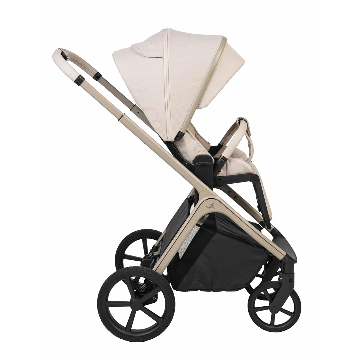 עגלה משולבת ספורט ליין נובו ריפוד בז' | ידית בז' – Sport Line Novo – תמונה 6