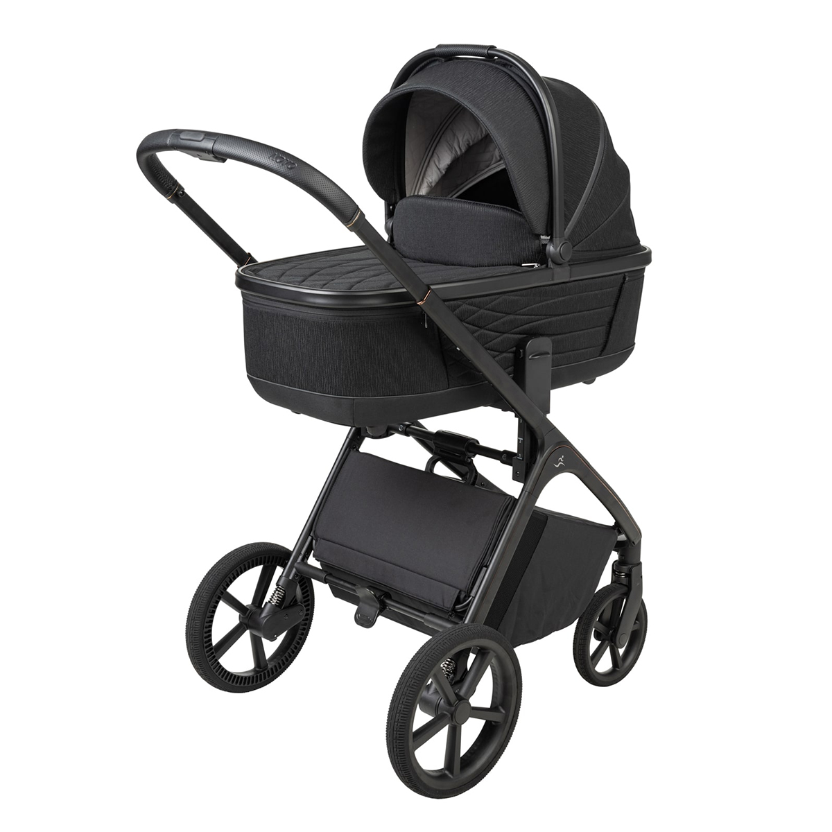 עגלה משולבת ספורט ליין נובו ריפוד שחור | ידית שחורה – Sport Line Novo