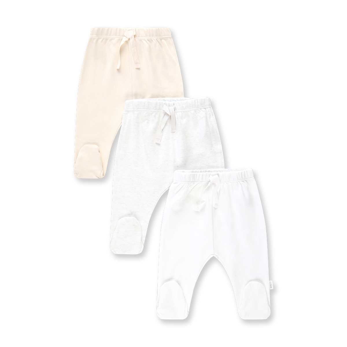 שלישיית מכנסיים בז' מידה 0-3 – LU&ME