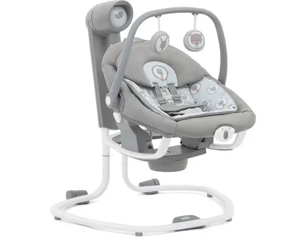 נדנדה חשמלית משולבת עם טרמפולינה 2ב1 Serina סרינה ג'ואי