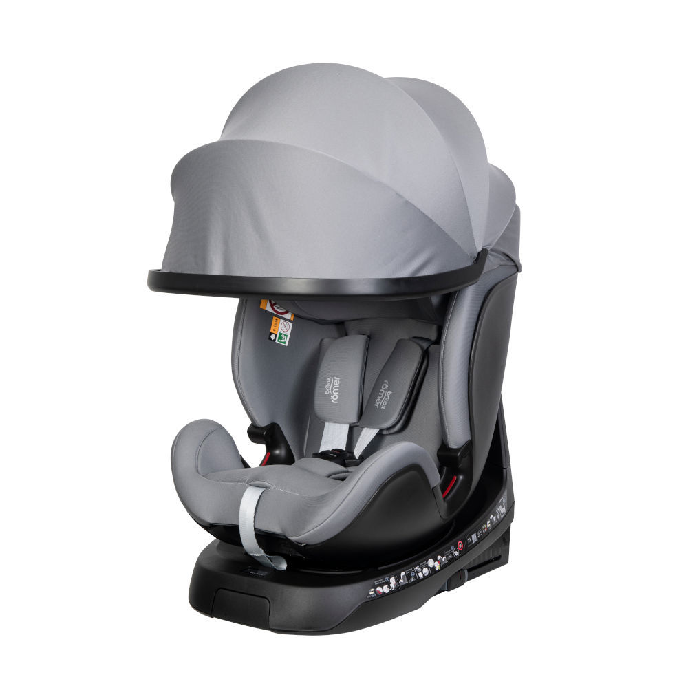 כסא בטיחות ברייטקס מסתובב משולב בוסטר 360° Swivel-Grow Max מבית BRITAX במגוון צבעים