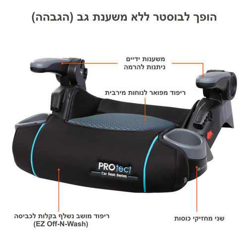 בוסטר גב 2 ב 1 מבית בייבי טרנד Baby Trend® Protect 2-in-1 ®Baby Trend – תמונה 3