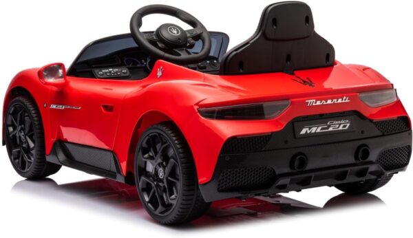 ⁦מכונית ממונעת 12V  מזרטי Maserati C- כולל שלט הורים צבע כחול⁩ – תמונה ⁦2⁩