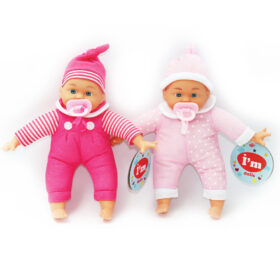 בובה תינוק עם מוצץ