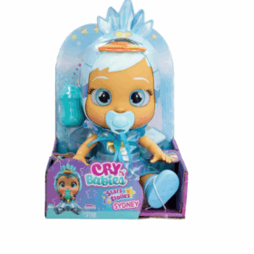 בובה אינטראקטיבית בוכה ומזילה דמעות עם עיניים מאירות מסדרת הכוכבים - סידני CRY BABIES