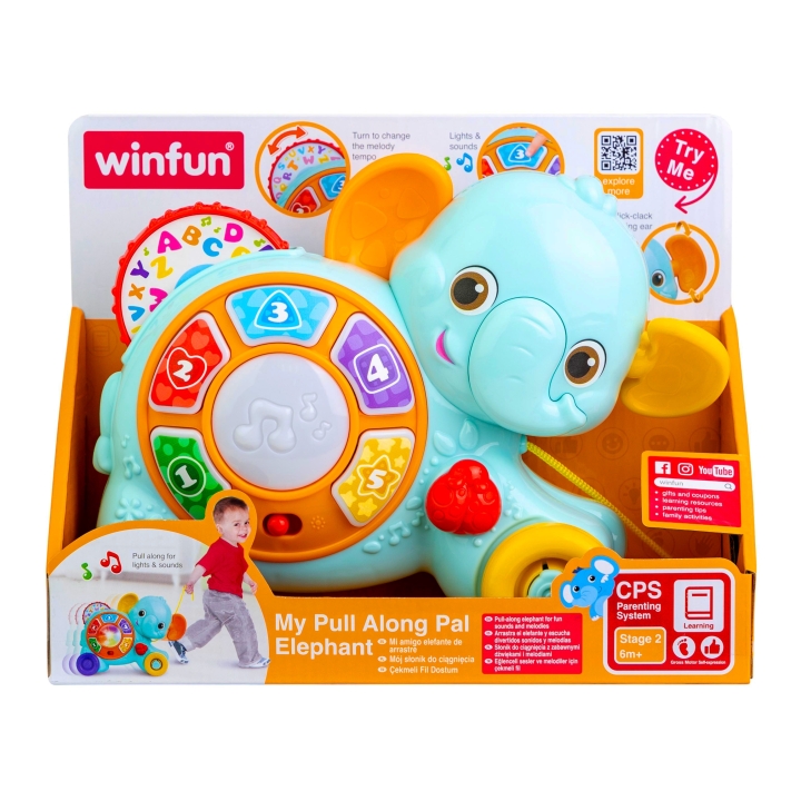 פיל משיכה מוסיקלי Winfun ווינפאן