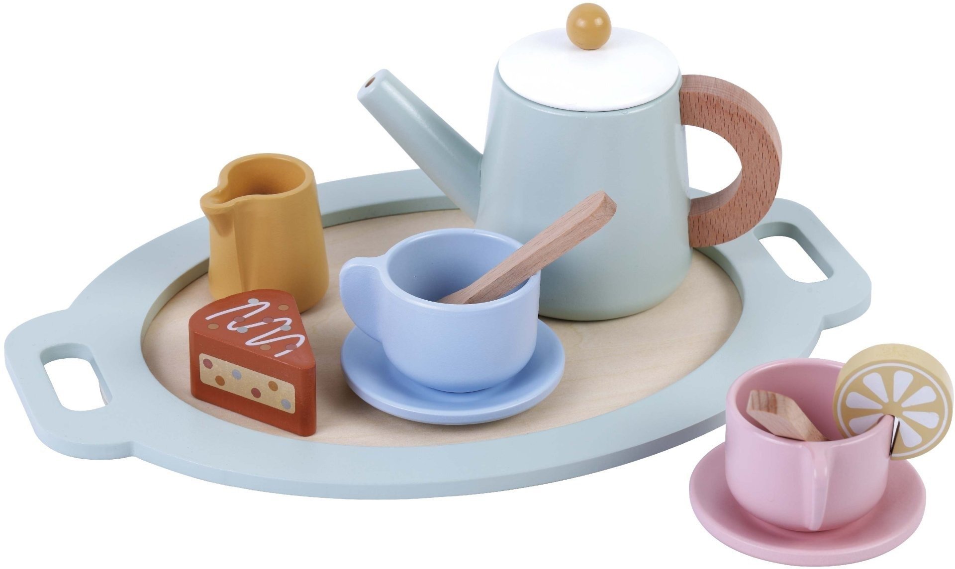 סט תה מעץ Pit Toys פיט טויס