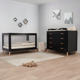 חדר דייניז אליסון שחור/עץ – אמנדה שחור/אקריל – Dainy’s