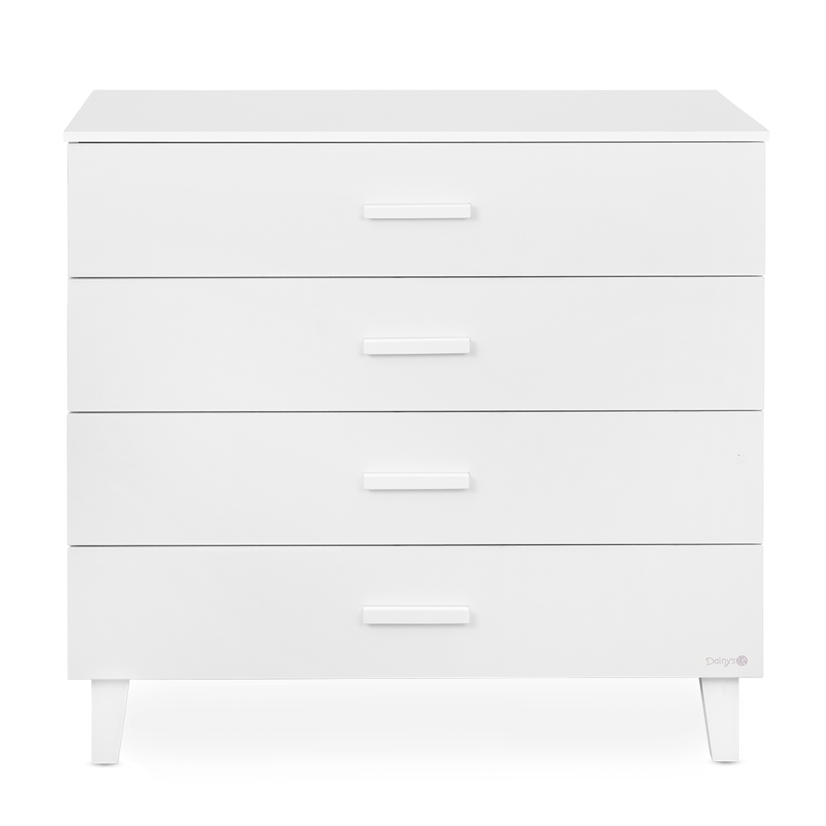 שידת אחסנה דייניז ריין לבן קלאסי – Dainy’s Rain™ Dresser Classic White 100 cm – תמונה 2