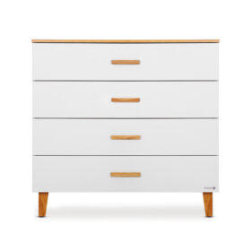 שידת אחסנה דייניז ריין לבן/עץ – Dainy’s Rain™ Dresser White/Wood 100 cm