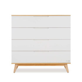 שידת אחסנה דייניז קלואי לבן/עץ – Dainy’s Chloie™ Dresser White/Wood 100 cm