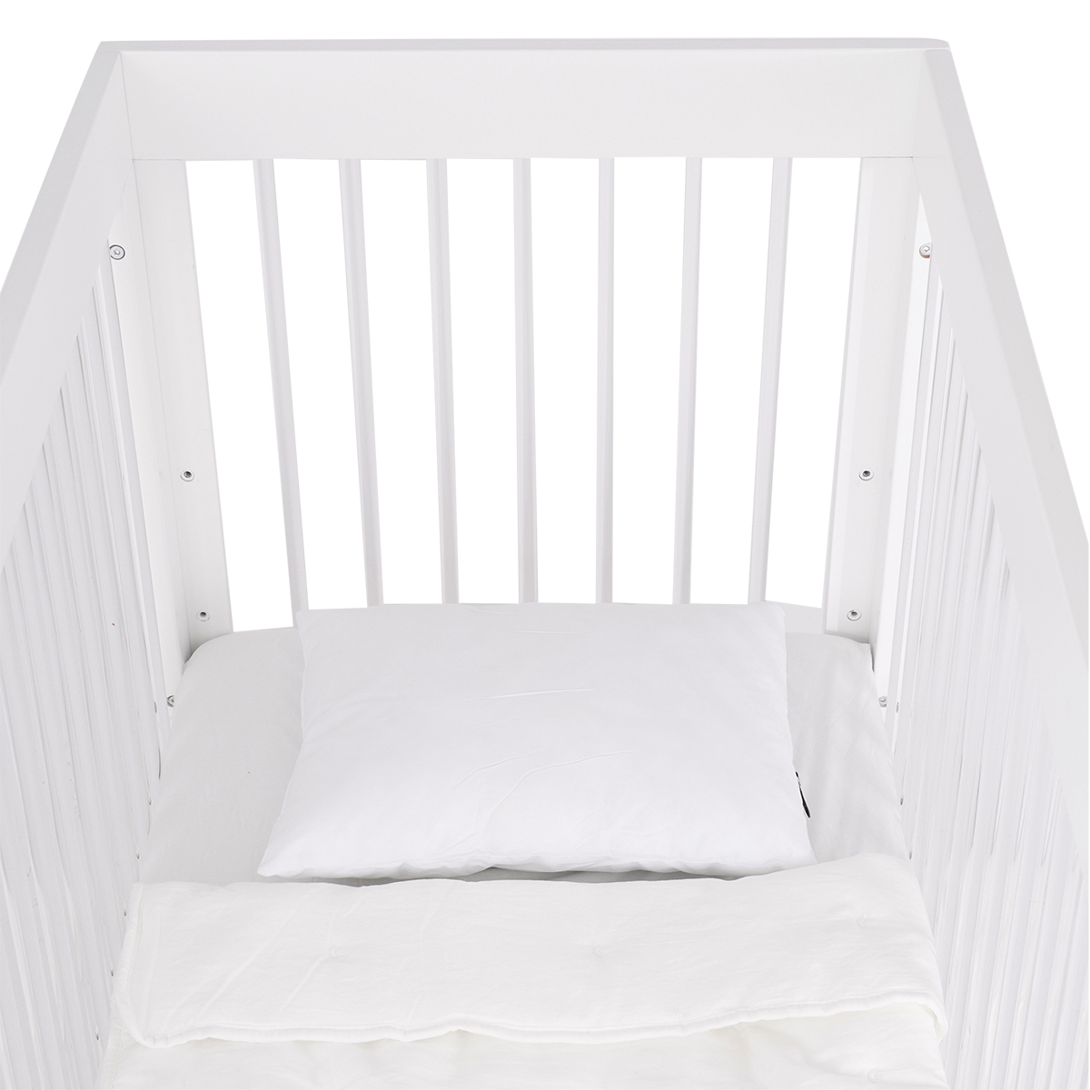 מיטת תינוק דייניז הילס לבן/אקריל – Dainy’s Hills™ Baby Bed White/acrylic 120×60 cm – תמונה 5