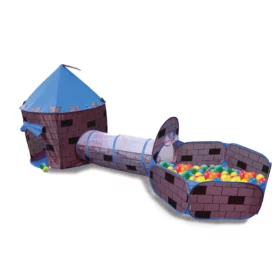 אוהל טירה קסומה 3 ב-1 עם 50 כדורים I AM