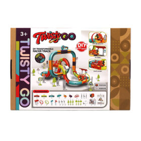 רכבת מגנטית לילדים 70 חלקים מסלול הרכבה